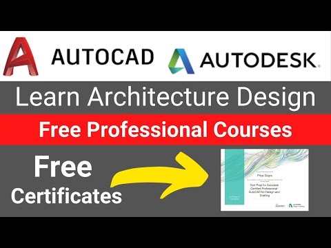 AutoDesk Academy FREE Professional Courses 2021 | FREE Certificates | Learn AutoCad FREE