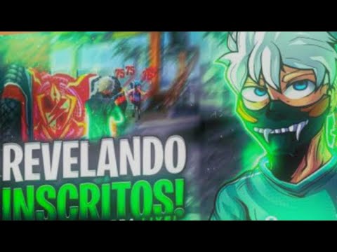 FREE FIRE AO VIVO⚡ JOGANDO X1 DOS CRIAS⚡ 4X4 + 6X6 COM INSCRITOS⚡ CADU REVELA⚡REVELANDO JOGADORES⚡