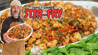 Brand New Stir-Fry Recipe On The Blackstone Griddle