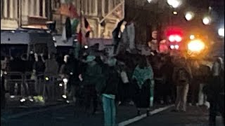 🚨Watch live: Mass ARRESTS Palestine Protest & Jewish Community hold a vigil - London