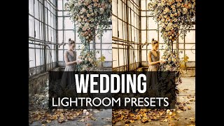 WEDDING MOBILE LIGHTROOM PRESETS