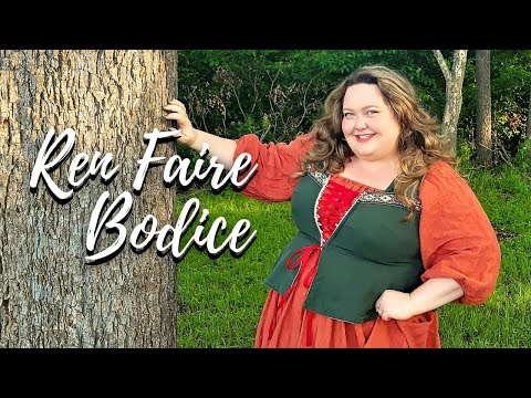 Making a Renaissance Faire Corset-Inspired Laced Bodice