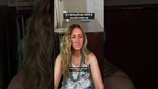 College spring break feels like a fever dream 🫠