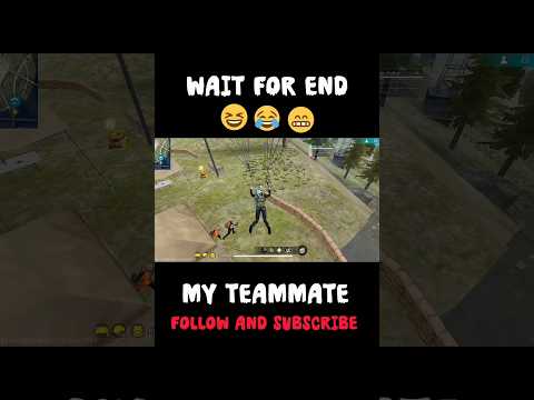 🎮 My Teammate Landing 🤣 Grandmaster Banda Survive 😆 #freefire #funny  #shorts  #trending #short #fyp