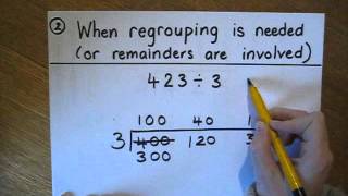 Division expanded and compact methods