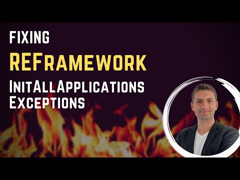 Improving REFramework exception handling - starting the process