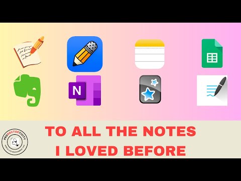 To All The NOTES I Loved Before // THE SEARCH FOR THE BEST CROSS-PLATFORM NOTES APPLICATION