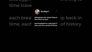Time travel confirmed! #buildinpublic #developer #computerprogrammer #funny #softwaredev #software