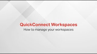 QuickSeries Workspaces Tutorial