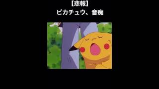 ピカチュウには甘々なサトシww