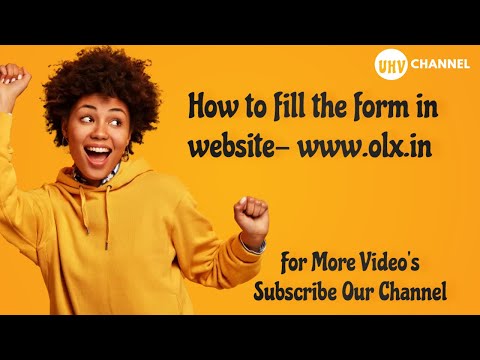 How to fill the form in website- www.olx.in | Work Demo Video | Part Time Job | Full Time Job