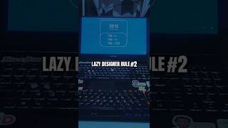 "Rule #2: Ctrl+C & Ctrl+V  #lazydesignertips #graphicdesign #DesignShortcuts #shorts #ytshorts