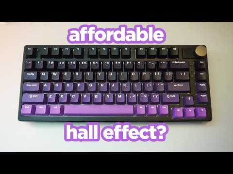 this budget hall effect keyboard is all you need | Epomaker HE75 MAG
