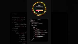 Animated Login Page 🔥🔥🔥 #learn #html #html5 #learncss #css #csstricks #cssanimation #csstips #css3