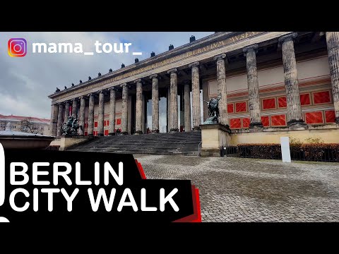 Exploring Berlin's Iconic City Center - Walking Tour 4K
