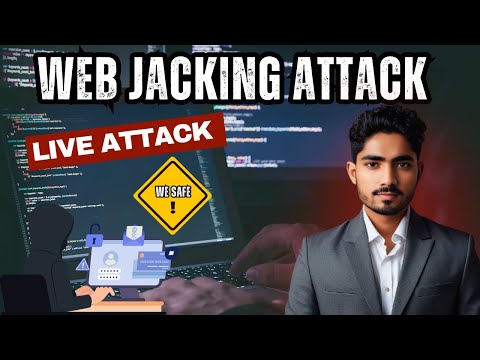 Web Jacking Attack LIVE 🔥 | Real-Time Website Hacking Demo & Protection Tips! | By Unixdroid