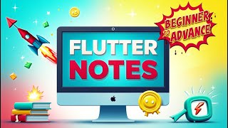 Beginner to Advanced🔥 Flutter Notes 2025 – Learn Fast, Code Smart⚡#code