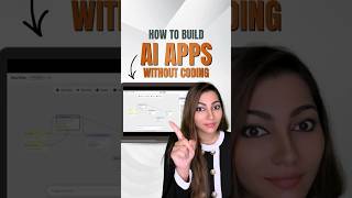 How to Build AI Apps Without Coding 🤯 #shorts #nocode #ai