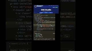 Clean UI Fix for OBS Header Part 1 | Frontend Hack