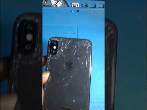 I phone xs back glass change || apple xs back glass change || easy method || 😱 #iphonexs
