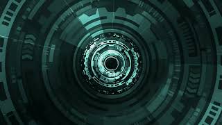 #yoga, yogabackround, Seamless Loop Technical Circles Element Green And Blue Futuristic Animation