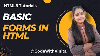 HTML Tutorials| Basic forms in html| input tag, label tag, form elements, form attributes| Easy form
