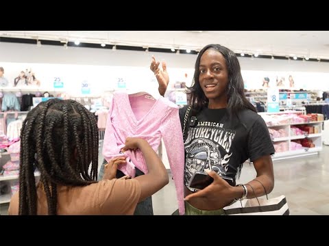 we went back to school clothes shopping