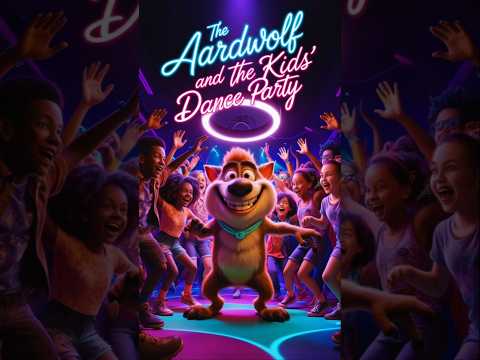 "🕺🦊 The Aardwolf Joins the Kids' Epic Dance Party! 🎉💃" #facts