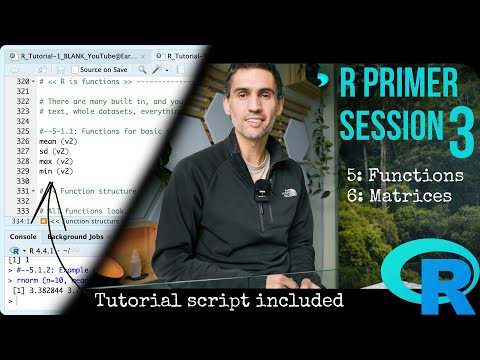Learn Coding in R: R Primer, Session 3