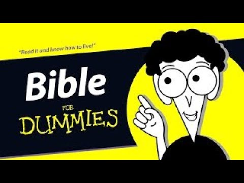 The Bible For Dummies | Black Screen | Subtle Rain -  Part 1  of 2