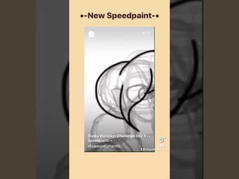 Funky Pumpkin Speedpaint 3 #shorts