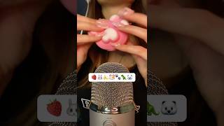ASMR Emoji toys 🧸 #shorts #tingles #voice #relaxsounds #relax #sleep #emoji #asmremojichallenge