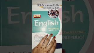 General english mbd new 2024 #BA #bcomnotes #bscnursing #bba_entrence_exam #youtubeshorts#gnduupdate