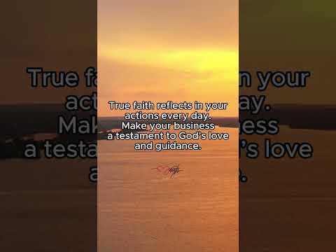 Bringing Faith into Every Day and Every Decision ✨