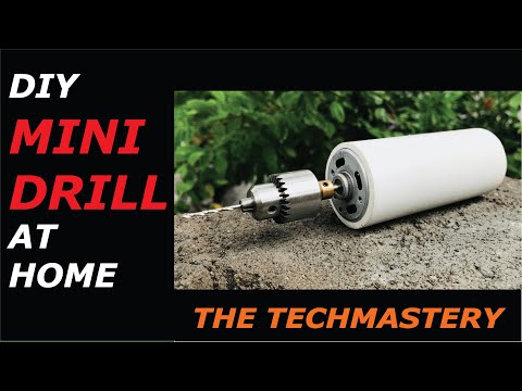 How to Make Mini Drill at Home | DIY Drill Machine | Mini Drill Machine