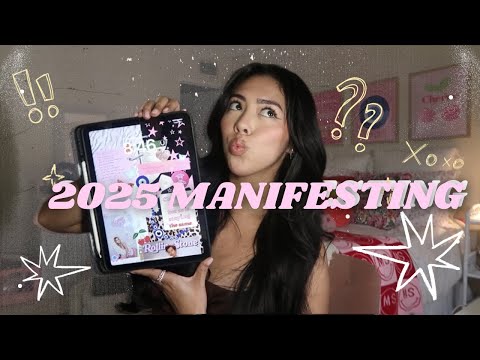 Let’s manifest! New year NEW DREAMS! 2025! FIRST VIDEO!