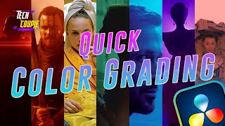 How to Color Grade Fast | 99 Seconds Editing | Tech Couple | 4K | w/ Subtitle