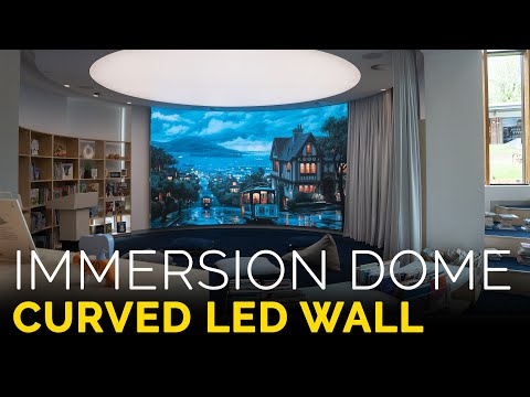 Abbotsleigh Immersion Dome | LED Curved Video Wall