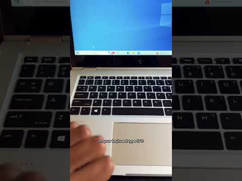How to scan Windows for errors | #shorts #windows #trending #techtips #technology