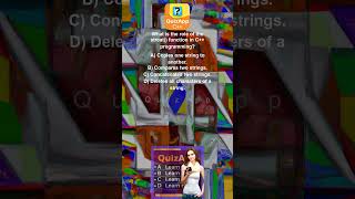 C What is the role of the strcat function in C programming