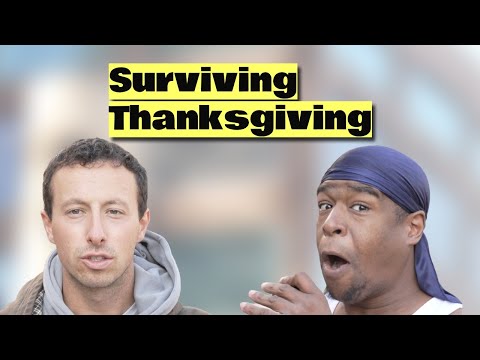 SURVIVING THANKSGIVING #comedy #interview