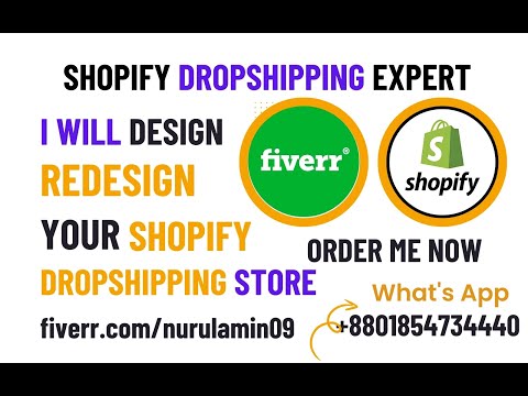 Professional Shopify Store | Fiverr Expert