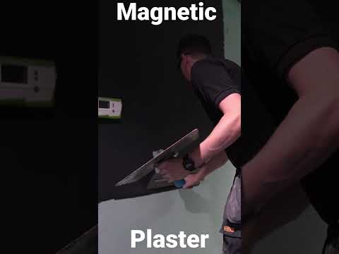 🧲 Magnetic Plaster 🧲 #technology #career #interiordesign