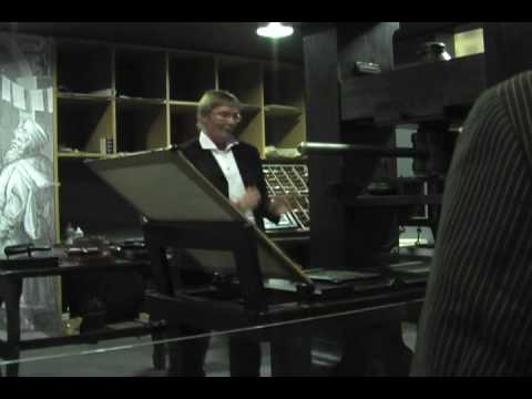 Gutenberg's Press - A Demonstration