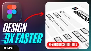 9 FIGMA SHORTCUTS To Design 900% FASTER (Navigation & Selecting Layers – ep.01)