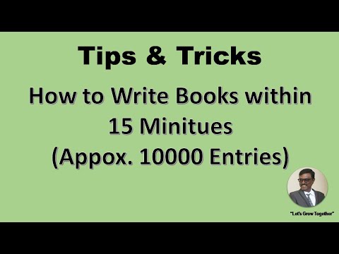 WRITE TALLY BOOKS 10K Vouchers within 15 Minutes