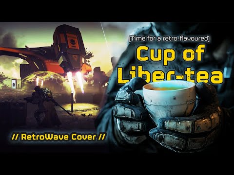 A retro-flavoured Cup of Liber-tea (Helldivers 2 theme cover) #retrowave  #synthwave #helldivers2