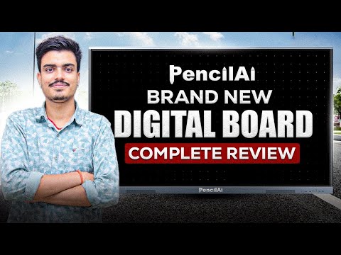 PencilAi Smart Board for Teachers | 2025 का सबसे Best Digital Board! | Interactive Flat Panel