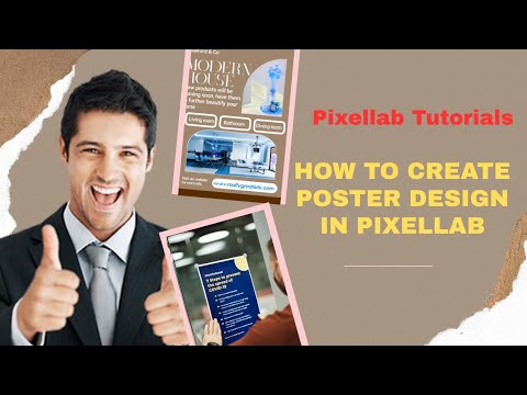 Create Stunning Poster Designs with Pixellab | Full Guide