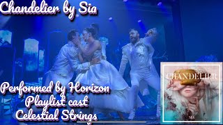 CHANDELIER by SIA, performed during CELESTIAL STRINGS Aboard the #carnivalhorizon  #cruiselife